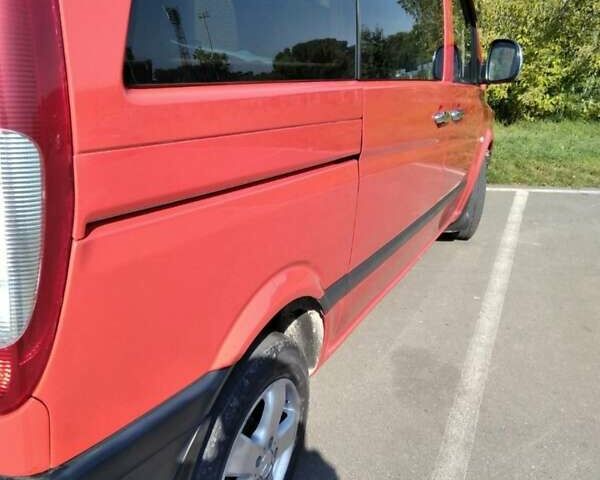 Червоний Мерседес Віто, об'ємом двигуна 2.2 л та пробігом 277 тис. км за 8300 $, фото 7 на Automoto.ua