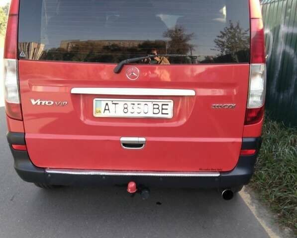 Червоний Мерседес Віто, об'ємом двигуна 2.2 л та пробігом 277 тис. км за 8300 $, фото 2 на Automoto.ua