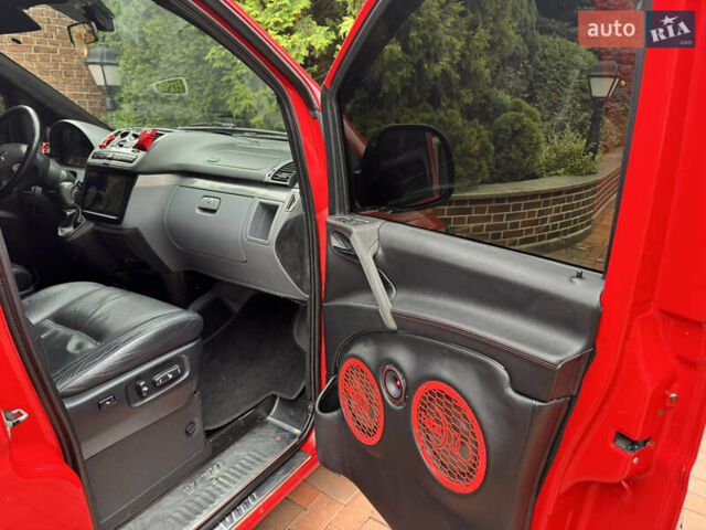 Красный Мерседес Вито, объемом двигателя 2.15 л и пробегом 360 тыс. км за 12000 $, фото 7 на Automoto.ua