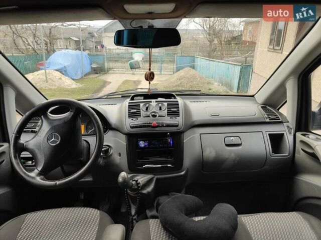 Червоний Мерседес Віто, об'ємом двигуна 2.2 л та пробігом 352 тис. км за 10500 $, фото 4 на Automoto.ua