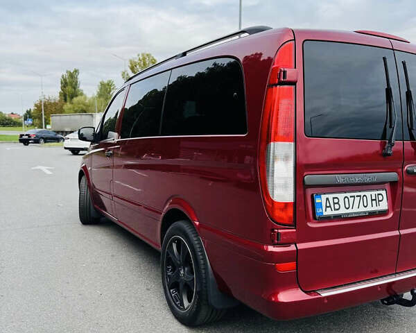 Червоний Мерседес Віто, об'ємом двигуна 2.14 л та пробігом 357 тис. км за 15300 $, фото 13 на Automoto.ua