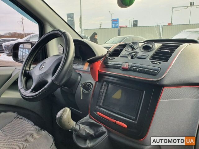 Червоний Мерседес Віто, об'ємом двигуна 2.2 л та пробігом 237 тис. км за 12000 $, фото 20 на Automoto.ua