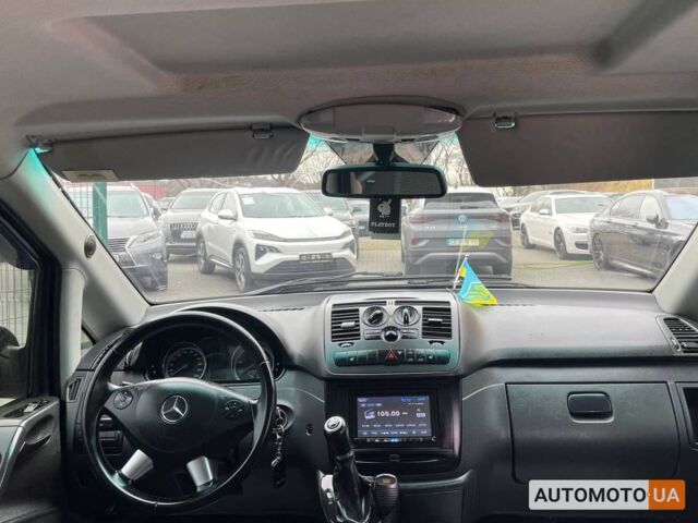 Красный Мерседес Вито, объемом двигателя 2.2 л и пробегом 306 тыс. км за 12500 $, фото 11 на Automoto.ua