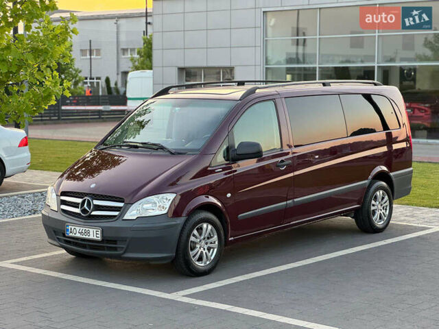 Червоний Мерседес Віто, об'ємом двигуна 2.14 л та пробігом 362 тис. км за 13900 $, фото 12 на Automoto.ua