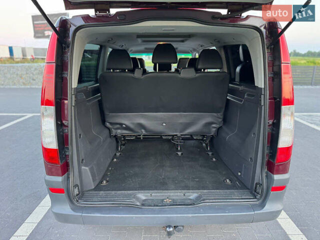 Червоний Мерседес Віто, об'ємом двигуна 2.14 л та пробігом 362 тис. км за 13900 $, фото 8 на Automoto.ua