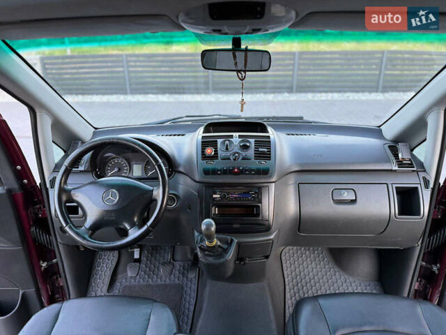 Червоний Мерседес Віто, об'ємом двигуна 2.14 л та пробігом 362 тис. км за 13900 $, фото 20 на Automoto.ua