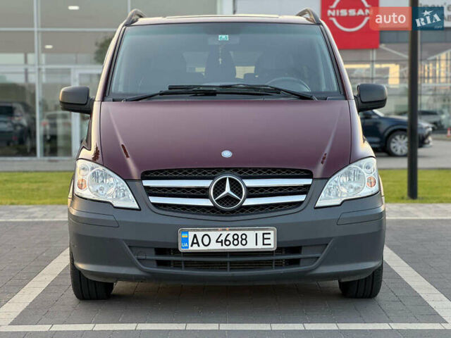 Червоний Мерседес Віто, об'ємом двигуна 2.14 л та пробігом 362 тис. км за 13900 $, фото 1 на Automoto.ua