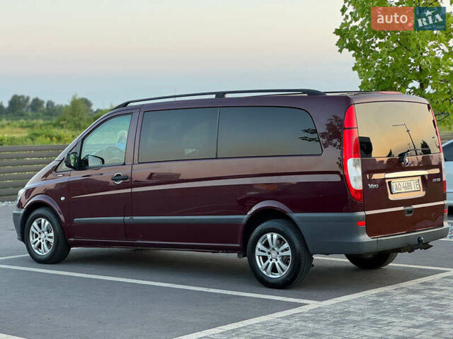 Червоний Мерседес Віто, об'ємом двигуна 2.14 л та пробігом 362 тис. км за 13900 $, фото 11 на Automoto.ua