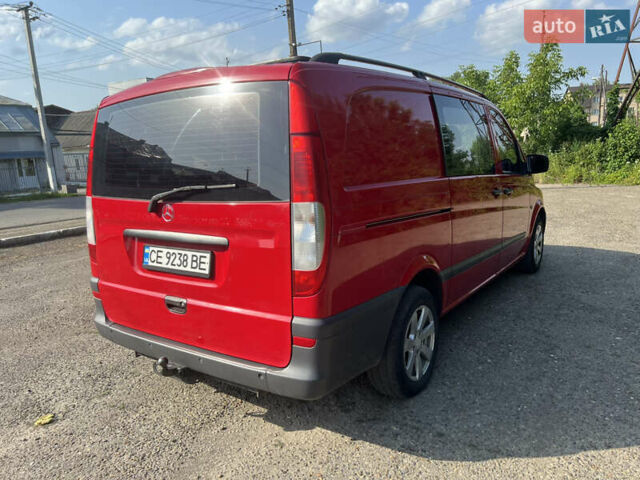 Червоний Мерседес Віто, об'ємом двигуна 2.14 л та пробігом 487 тис. км за 10300 $, фото 3 на Automoto.ua