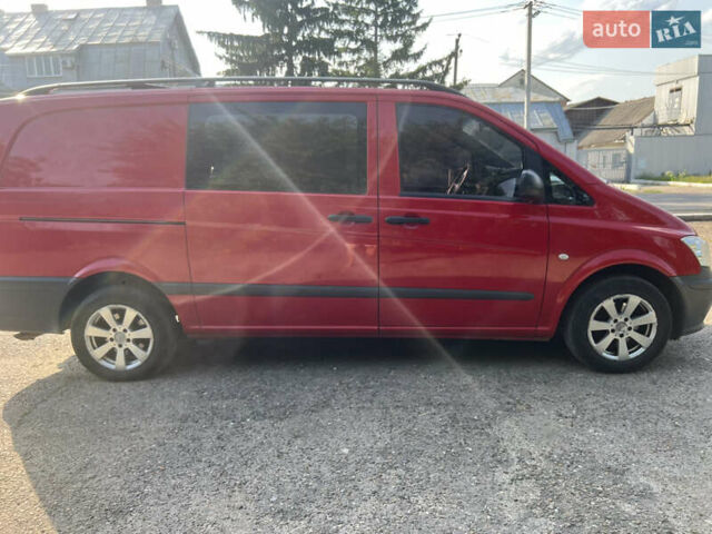Червоний Мерседес Віто, об'ємом двигуна 2.14 л та пробігом 487 тис. км за 10300 $, фото 2 на Automoto.ua