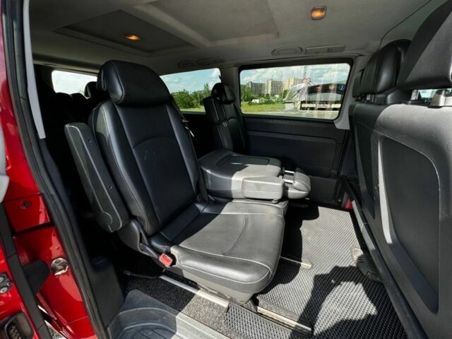 Красный Мерседес Вито, объемом двигателя 2.1 л и пробегом 460 тыс. км за 14999 $, фото 6 на Automoto.ua