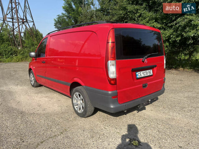 Червоний Мерседес Віто, об'ємом двигуна 2.14 л та пробігом 487 тис. км за 10300 $, фото 4 на Automoto.ua