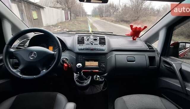 Червоний Мерседес Віто, об'ємом двигуна 2.14 л та пробігом 336 тис. км за 13200 $, фото 10 на Automoto.ua