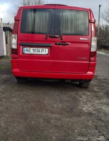 Червоний Мерседес Віто, об'ємом двигуна 2.14 л та пробігом 336 тис. км за 13200 $, фото 5 на Automoto.ua