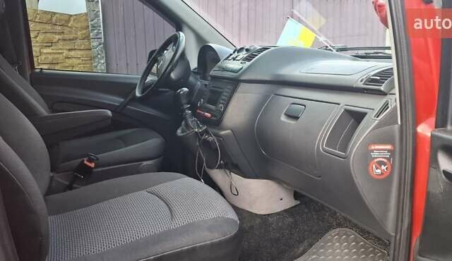 Червоний Мерседес Віто, об'ємом двигуна 2.14 л та пробігом 336 тис. км за 13200 $, фото 9 на Automoto.ua