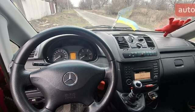 Червоний Мерседес Віто, об'ємом двигуна 2.14 л та пробігом 336 тис. км за 13200 $, фото 11 на Automoto.ua