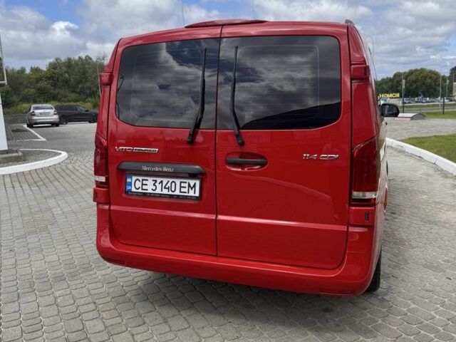 Красный Мерседес Вито, объемом двигателя 2.1 л и пробегом 384 тыс. км за 19899 $, фото 7 на Automoto.ua