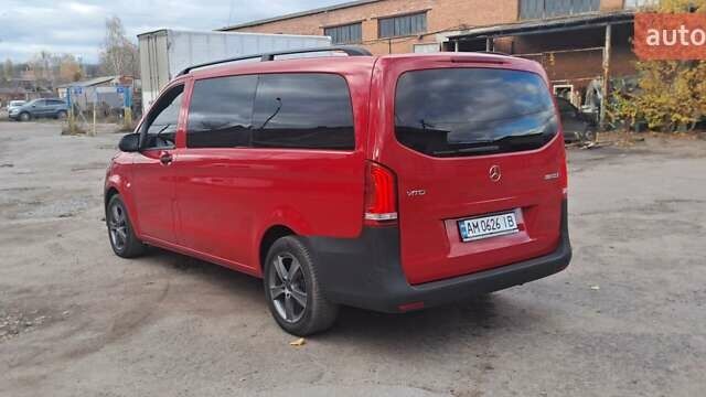 Красный Мерседес Вито, объемом двигателя 2.15 л и пробегом 260 тыс. км за 26999 $, фото 20 на Automoto.ua