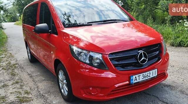 Мерседес Вито 2018 в Трускавце на Automoto.ua Красный Мерседес Вито, объемом двигателя 2.14 л и пробегом 186 тыс. км за 36999 $, фото 1 на Automoto.ua