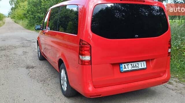 Мерседес Вито 2018 в Трускавце на Automoto.ua Красный Мерседес Вито, объемом двигателя 2.14 л и пробегом 186 тыс. км за 36999 $, фото 4 на Automoto.ua
