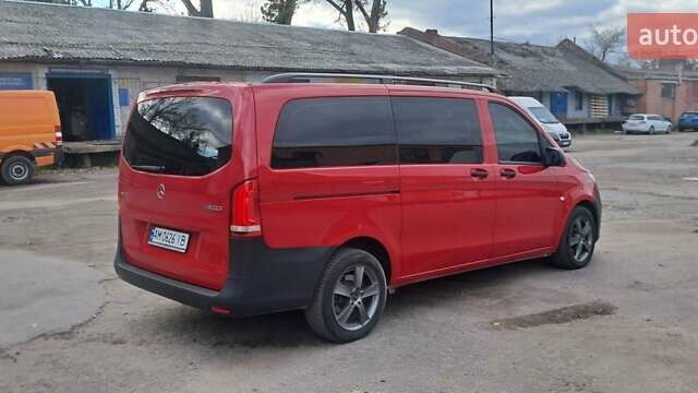 Красный Мерседес Вито, объемом двигателя 2.15 л и пробегом 260 тыс. км за 26999 $, фото 21 на Automoto.ua