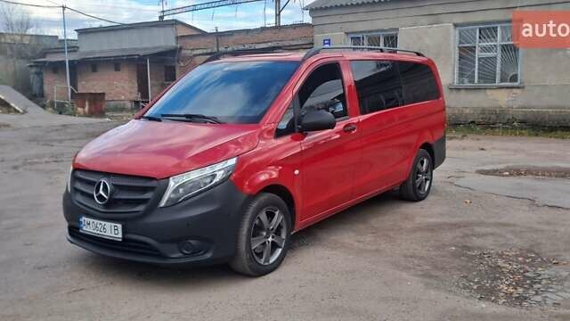 Красный Мерседес Вито, объемом двигателя 2.15 л и пробегом 260 тыс. км за 26999 $, фото 10 на Automoto.ua
