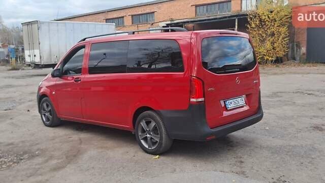 Красный Мерседес Вито, объемом двигателя 2.15 л и пробегом 260 тыс. км за 26999 $, фото 17 на Automoto.ua