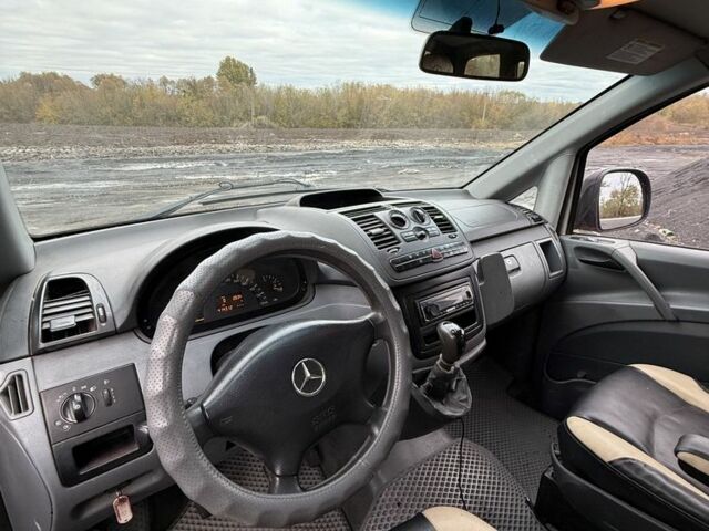 Красный Мерседес Вито, объемом двигателя 2.1 л и пробегом 440 тыс. км за 6000 $, фото 7 на Automoto.ua