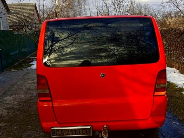 Червоний Мерседес Віто, об'ємом двигуна 2.3 л та пробігом 412 тис. км за 3900 $, фото 4 на Automoto.ua