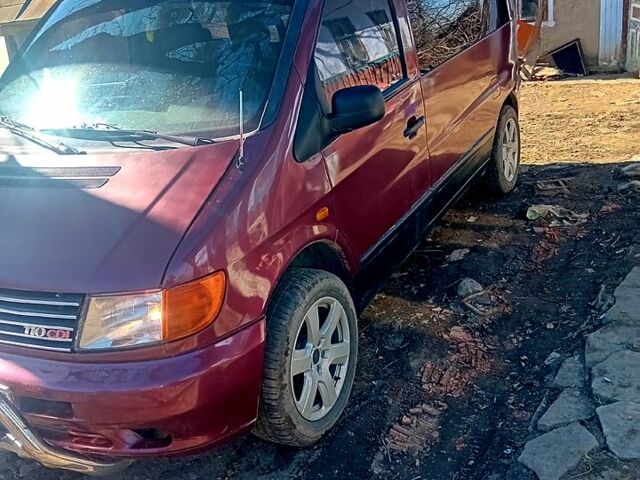 Червоний Мерседес Віто, об'ємом двигуна 22 л та пробігом 0 тис. км за 2800 $, фото 1 на Automoto.ua