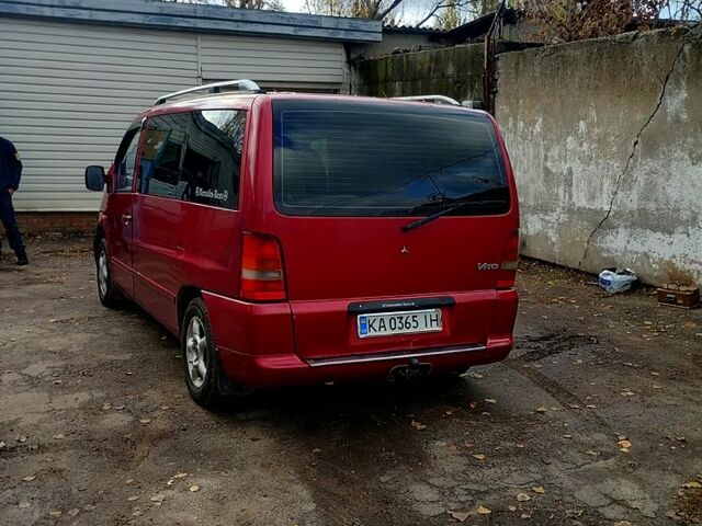 Мерседес Вито 2000 в Харькове на Automoto.ua Красный Мерседес Вито, объемом двигателя 2.1 л и пробегом 365 тыс. км за 3550 $, фото 4 на Automoto.ua