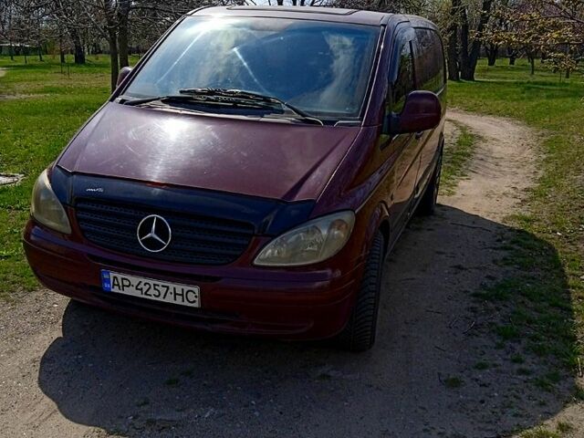 Червоний Мерседес Віто, об'ємом двигуна 2.1 л та пробігом 400 тис. км за 5650 $, фото 3 на Automoto.ua