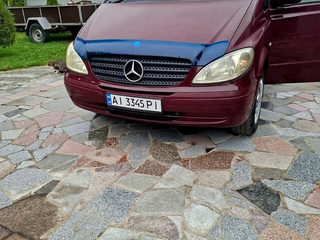 Мерседес Вито 2007 в Яготине на Automoto.ua Красный Мерседес Вито, объемом двигателя 2.1 л и пробегом 264 тыс. км за 6000 $, фото 2 на Automoto.ua