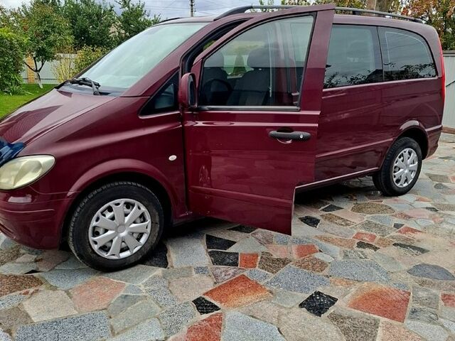 Мерседес Вито 2007 в Яготине на Automoto.ua Красный Мерседес Вито, объемом двигателя 2.1 л и пробегом 264 тыс. км за 6000 $, фото 1 на Automoto.ua