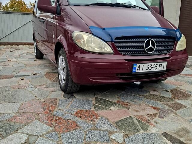 Мерседес Вито 2007 в Яготине на Automoto.ua Красный Мерседес Вито, объемом двигателя 2.1 л и пробегом 264 тыс. км за 6000 $, фото 3 на Automoto.ua