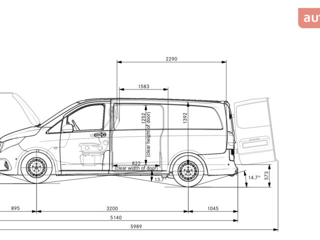 купити нове авто Мерседес Віто 2025 року від офіційного дилера ПРАТ "ЧЕРКАСИ-АВТО" Mercedes-Benz Мерседес фото