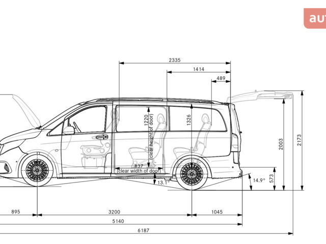 купить новое авто Мерседес Вито 2025 года от официального дилера ПРАТ "ЧЕРКАСИ-АВТО" Mercedes-Benz Мерседес фото