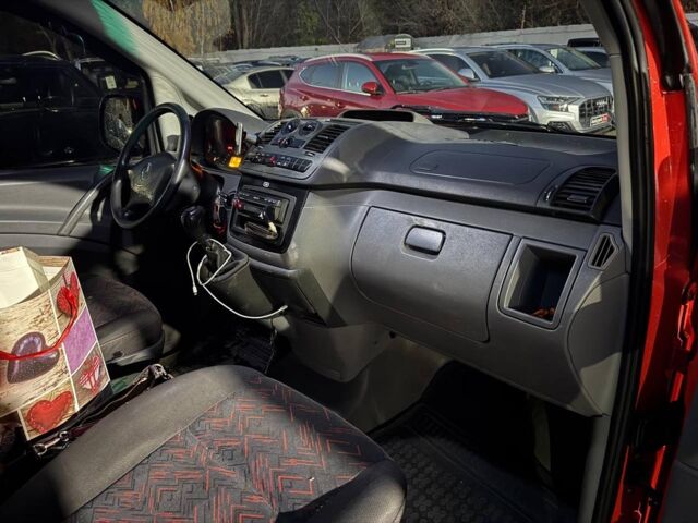 Красный Мерседес Вито пасс., объемом двигателя 2.2 л и пробегом 363 тыс. км за 7690 $, фото 15 на Automoto.ua