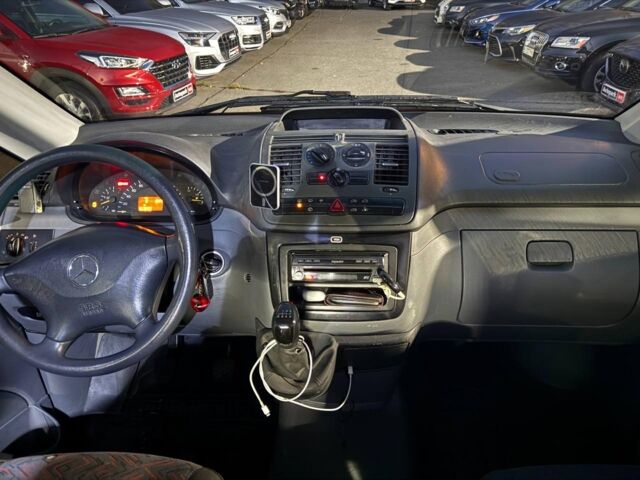 Красный Мерседес Вито пасс., объемом двигателя 2.2 л и пробегом 363 тыс. км за 7690 $, фото 5 на Automoto.ua