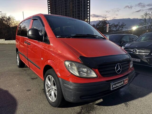 Красный Мерседес Вито пасс., объемом двигателя 2.2 л и пробегом 363 тыс. км за 7690 $, фото 6 на Automoto.ua