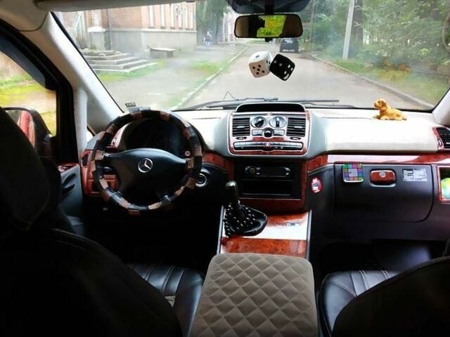 Красный Мерседес Вито пасс., объемом двигателя 2.2 л и пробегом 240 тыс. км за 3204 $, фото 12 на Automoto.ua