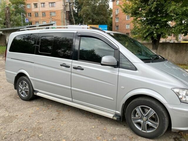 Сірий Мерседес Віто пас., об'ємом двигуна 2.2 л та пробігом 415 тис. км за 13999 $, фото 2 на Automoto.ua