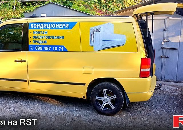 Жовтий Мерседес Віто, об'ємом двигуна 2 л та пробігом 330 тис. км за 4500 $, фото 8 на Automoto.ua