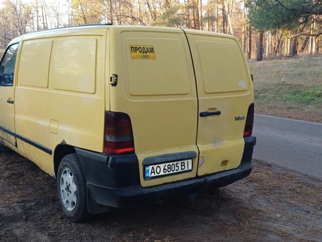 Мерседес Віто 1999 у Великой Александровке на Automoto.ua Жовтий Мерседес Віто, об'ємом двигуна 2.2 л та пробігом 5 тис. км за 2180 $, фото 4 на Automoto.ua