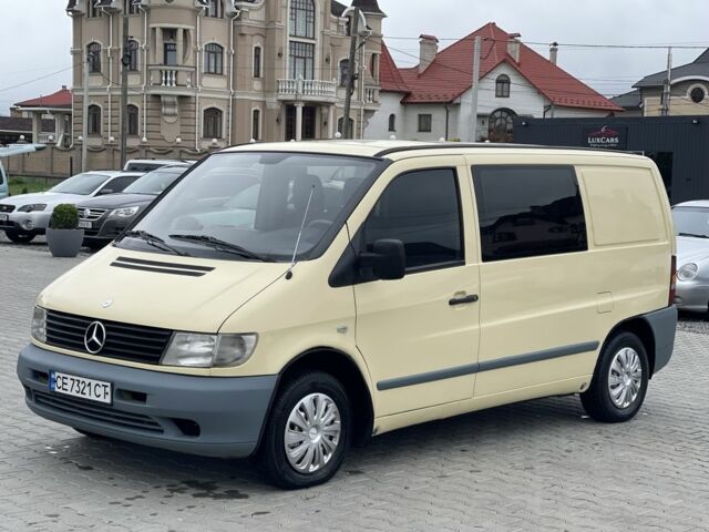 Жовтий Мерседес Віто, об'ємом двигуна 2.1 л та пробігом 315 тис. км за 4700 $, фото 12 на Automoto.ua