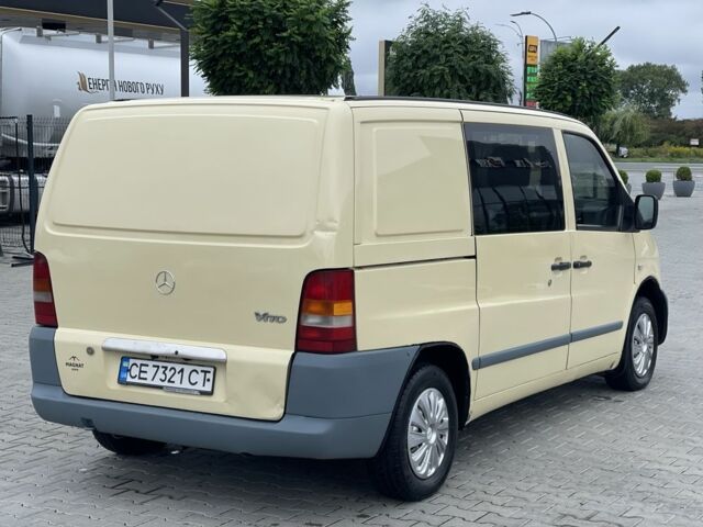 Жовтий Мерседес Віто, об'ємом двигуна 2.1 л та пробігом 315 тис. км за 4700 $, фото 7 на Automoto.ua