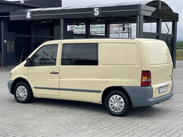 Жовтий Мерседес Віто, об'ємом двигуна 2.1 л та пробігом 315 тис. км за 4700 $, фото 10 на Automoto.ua