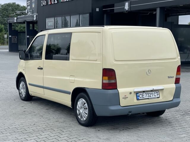 Жовтий Мерседес Віто, об'ємом двигуна 2.1 л та пробігом 315 тис. км за 4700 $, фото 9 на Automoto.ua
