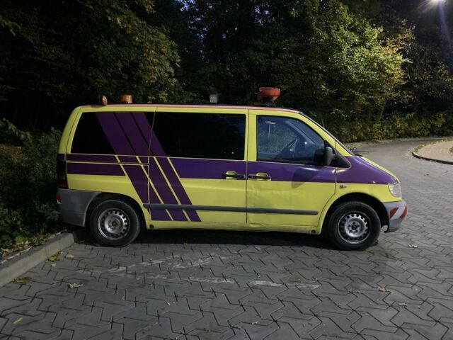 Жовтий Мерседес Віто, об'ємом двигуна 2.2 л та пробігом 425 тис. км за 2500 $, фото 1 на Automoto.ua