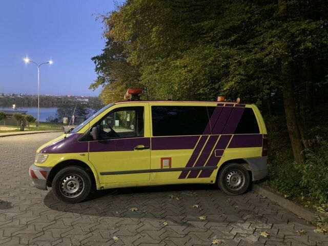 Жовтий Мерседес Віто, об'ємом двигуна 2.2 л та пробігом 425 тис. км за 2500 $, фото 5 на Automoto.ua